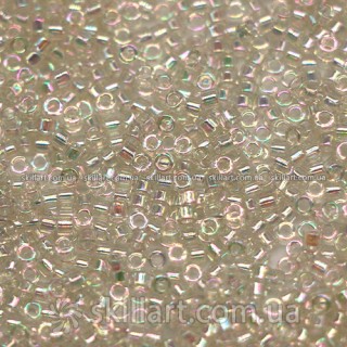 Бисер DB-109 Miyuki Delica Beads 11/0 (прозрачный радужный)